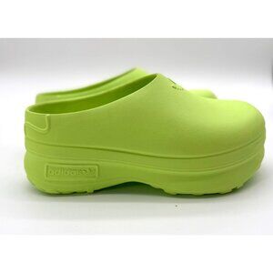 Adidas Lime Green Clogs Size 7 Comfortable Slip-On Design Lightweight & Durable